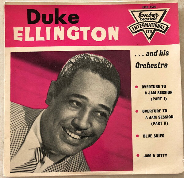 ・アーティスト Duke Ellington & His Orchestra ・タイトル Best Of The Duke ・レーベル・型番 EMBER EMB4509 ・フォーマット 7インチレコード ・コンディション(盤) 可 (VG) ・コンディション(ジャケット) プレインカバー（元ジャケット／カバー無し） ・コンディション(帯) オビなし ・特記事項 【表カバーに書き込み】【カバー汚れ】【盤汚れ】 サンプル画像です。実際の商品の画像ではありません 商品写真はバーコード/カタログ番号に対応したサンプル画像ですので、お送りする商品の画像ではありません。帯やライナーなどの付属品は、特記事項に記載されている場合のみ含まれます。プロモやカラーレコードなどの仕様についても、該当する場合のみ特記事項に記載しています。 【ご購入前に必ずご確認ください】 ・本店サイト(www.recordcity.jp)とは価格、送料が違います ・本店サイト、その他支店のオーダーとは同梱発送できません ・注文確定後に別の注文を頂いた場合、注文同士の同梱は致しかねます。 ・別倉庫から発送しているため、店頭受け渡しは対応しておりません ・一部商品は他の通販サイトでも販売しているため、ご注文のタイミングによっては商品のご用意ができない場合がございます。 ・土日祝日はお休みです 金曜・祝前日9時以降のご連絡またはご入金は、返答または発送が週明け・祝日明けに順次対応となります。 ・ご購入後のキャンセル不可 ご購入後のキャンセルはいかなる理由においてもお受けできません。ご了承の上、ご購入くださいませ。 ・日本郵便(ゆうパック/ゆうメール)によるお届けになります。 ・中古品であることをご理解ください 当ストアでは中古商品を主に販売しております。中古品であることをご理解の上ご購入ください。また、一部商品はRecordCityオンラインストアで試聴可能です。 ・返品について お客様のご都合による返品は一切承っておりません。 表記の内容と実際の商品に相違がある場合、また針飛び等で返品・返金をご希望される場合は、商品の到着後1週間以内にご連絡ください。商品の返送をこちらで確認後、キャンセル・返金を行います。 コンディションVG以下の商品は返品できません。プレイに影響のない表面のこすれ傷、プレス起因のノイズ盤は返品の対象外です。 【コンディション表記】 ・ほぼ新品(M-)(Like New) 完全な新品。未使用。当店ではほぼ使用しません ・非常に良い(EX)(Excellent) 中古盤として美品な状態。わずかな経年を感じるものの傷みを感じさせない、当店基準で最高の状態 ・良い(VG+)(Very Good Plus) 丁寧に扱われた中古品で、軽い使用感がみられる。 ・可(VG)(Acceptable) 使い込まれた中古品で、「良い」よりもさらに使用感がみられる。 ・悪い(VG-)(Bad) 状態が悪いアイテム。使用の保障はなく、再生不可、針飛び、目立つノイズがあるかもしれない。状態によるクレーム不可。返品不可。 ・非常に悪い(G)(Very Bad) 「悪い」よりさらに状態が悪いアイテム。使用の保障はなく、再生不可、針飛び、目立つノイズがあるかもしれない。状態によるクレーム不可。返品不可。 ・ジャンク(Fair)(Junk/Fair) 割れている、反っている、水ダメージがある、カビ、ジャケットが分離している、ひどい書き込み、ひどい擦れなど最低の状態。使用の保障はなく、再生不可、針飛び、目立つノイズがあるかもしれない。状態によるクレーム不可。返品不可。 ・ジャンク(Poor)(Junk/Poor) 割れている、反っている、水ダメージがある、カビ、ジャケットが分離している、ひどい書き込み、ひどい擦れなど最低の状態。使用の保障はなく、再生不可、針飛び、目立つノイズがあるかもしれない。状態によるクレーム不可。返品不可。