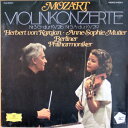 【中古】独LP Mozart Anne-sophie Mutter / Be Violinkonzerte ・ Violin Concertos No.3 G-...