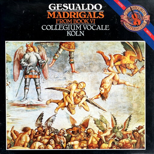 【中古】欧LP Gesualdo - Collegium Vocale Ko Madrigals From Book VI D37758 CBS MASTERWORKS DIGI /00260 【中古】欧LP Gesualdo - Collegium Vocale Ko Madrigals From Book VI D37758 CBS MASTERWORKS DIGI /00260