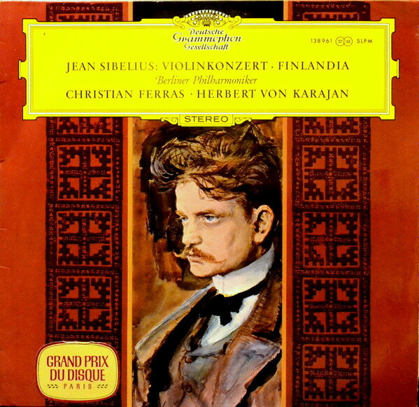 【中古】独LP Jean Sibelius - Berliner Philh Violinkonzert ?? Finlandia 138961 DEUTSCHE GRAMMOPHON /00260