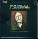 【中古】仏2LP Roland De Lassus / Ensemble Vo Les Larmes De Saint Pierre = Lagrime Di ...