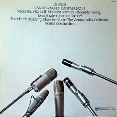 【中古】米LP Johann Sebastian Bach ; Herman Bach: Cantata No. 35 & Cantata No. 42 WGS8303 ABC WESTMINSTER GOL /00260