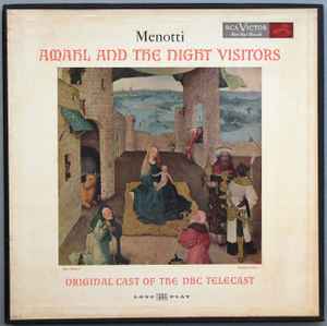 【中古】米2LP Gian Carlo Menotti Amahl And The Night Visitors LM1701 RCA Victor Red S...