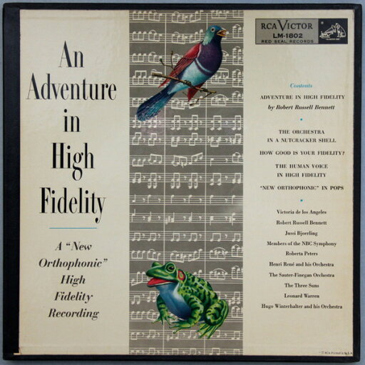 【中古】米2LP Various An Adventure In High Fidelity LM1802 RCA Victor Red Seal /00562 【中古】米2LP Various An Adventure In High Fidelity LM1802 RCA Victor Red Seal /00562