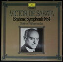 【中古】独LP Johannes Brahms - Victor De Sa Symphonie Nr.4 2535812 Deutsche Grammopho...