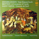 【中古】独LP Felix Mendelssohn-Bartholdy / Vom Himmel Hoch / A Ceremony Of Carols / O...