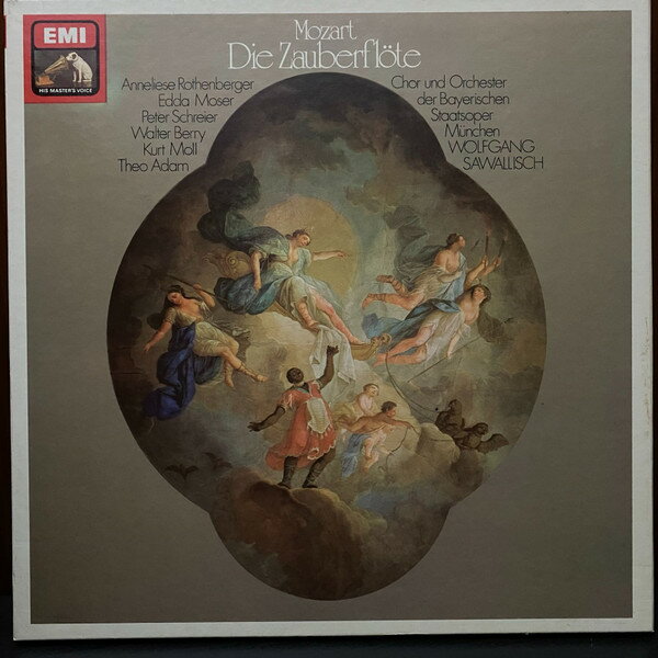 ����š���4LP Wolfgang Amadeus Mozart / Anne Die Zauberflote 1301543 EMI Electrola Gm...