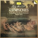 【中古】独3LP Franz Berwald - Goteborgs Symf 4 Symphonies 4155021 Deutsche Grammophon...