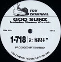 【中古】米12” God Sunz 1-718 CRIM0071 Tru Criminal Records /00250