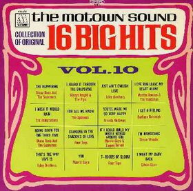 Artist Name: K - 【中古】米LP Various The Motown Sound - 16 Big Hits Vol. 10 MS684 Motown /00260