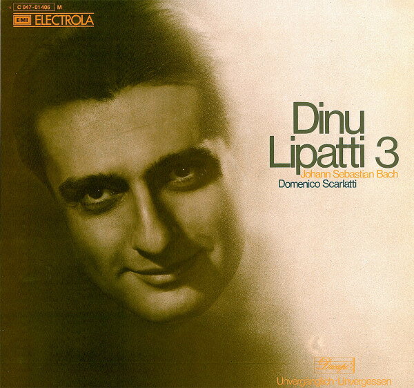 【中古】独LP Dinu Lipatti - Johann Sebastia Dinu Lipatti 3 1C04701406M Dacapo /00260