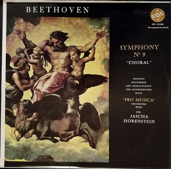【中古】米LP Ludwig van Beethoven : Wiener Symphony No. 9 ”Choral” STPL510000 VOX /00260