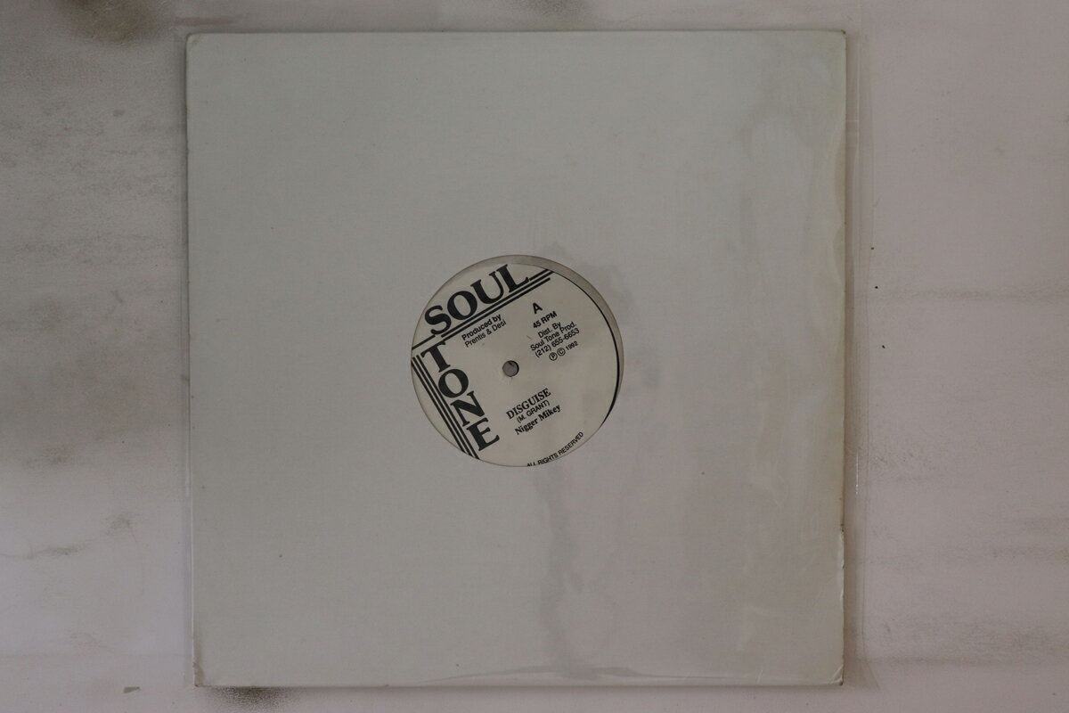 ・アーティスト Nigger Mikey / Tony Curtis ・タイトル Disguise / Dreamin' ・レーベル・型番 Soul Tone Records none ・フォーマット 12インチレコード ・コンディション(盤) 良い (VG+) ・コンディション(ジャケット) プレインカバー（元ジャケット／カバー無し） ・コンディション(帯) オビなし ・特記事項 実際に発送される商品の画像です 【ご購入前に必ずご確認ください】 ・本店サイト(www.recordcity.jp)とは価格、送料が違います ・本店サイト、その他支店のオーダーとは同梱発送できません ・注文確定後に別の注文を頂いた場合、注文同士の同梱は致しかねます。 ・別倉庫から発送しているため、店頭受け渡しは対応しておりません ・一部商品は他の通販サイトでも販売しているため、ご注文のタイミングによっては商品のご用意ができない場合がございます。 ・土日祝日はお休みです 金曜・祝前日9時以降のご連絡またはご入金は、返答または発送が週明け・祝日明けに順次対応となります。 ・ご購入後のキャンセル不可 ご購入後のキャンセルはいかなる理由においてもお受けできません。ご了承の上、ご購入くださいませ。 ・日本郵便(ゆうパック/ゆうメール)によるお届けになります。 ・中古品であることをご理解ください 当ストアでは中古商品を主に販売しております。中古品であることをご理解の上ご購入ください。また、一部商品はRecordCityオンラインストアで試聴可能です。 ・返品について お客様のご都合による返品は一切承っておりません。 表記の内容と実際の商品に相違がある場合、また針飛び等で返品・返金をご希望される場合は、商品の到着後1週間以内にご連絡ください。商品の返送をこちらで確認後、キャンセル・返金を行います。 コンディションVG以下の商品は返品できません。プレイに影響のない表面のこすれ傷、プレス起因のノイズ盤は返品の対象外です。 【コンディション表記】 ・ほぼ新品(M-)(Like New) 完全な新品。未使用。当店ではほぼ使用しません ・非常に良い(EX)(Excellent) 中古盤として美品な状態。わずかな経年を感じるものの傷みを感じさせない、当店基準で最高の状態 ・良い(VG+)(Very Good Plus) 丁寧に扱われた中古品で、軽い使用感がみられる。 ・可(VG)(Acceptable) 使い込まれた中古品で、「良い」よりもさらに使用感がみられる。 ・悪い(VG-)(Bad) 状態が悪いアイテム。使用の保障はなく、再生不可、針飛び、目立つノイズがあるかもしれない。状態によるクレーム不可。返品不可。 ・非常に悪い(G)(Very Bad) 「悪い」よりさらに状態が悪いアイテム。使用の保障はなく、再生不可、針飛び、目立つノイズがあるかもしれない。状態によるクレーム不可。返品不可。 ・ジャンク(Fair)(Junk/Fair) 割れている、反っている、水ダメージがある、カビ、ジャケットが分離している、ひどい書き込み、ひどい擦れなど最低の状態。使用の保障はなく、再生不可、針飛び、目立つノイズがあるかもしれない。状態によるクレーム不可。返品不可。 ・ジャンク(Poor)(Junk/Poor) 割れている、反っている、水ダメージがある、カビ、ジャケットが分離している、ひどい書き込み、ひどい擦れなど最低の状態。使用の保障はなく、再生不可、針飛び、目立つノイズがあるかもしれない。状態によるクレーム不可。返品不可。