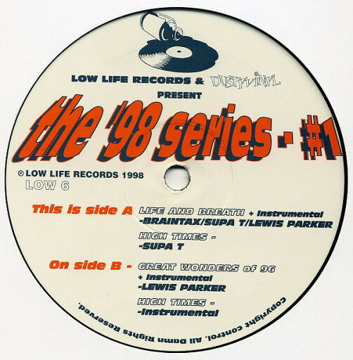 【中古】英12” Various The 98 Series - #1 LOW06 Low Life Records /00250 【中古】英12” Various The 98 Series - #1 LOW06 Low Life Records /00250
