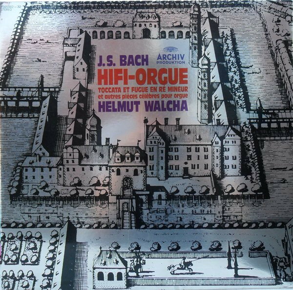 ・アーティスト Helmut Walcha ・タイトル J.S. Bach, Hi-Fi Orgue - Toccata Et Fugue En R? Mineur Et Autres Pi?ces C?l?bres Pour Orgue ...