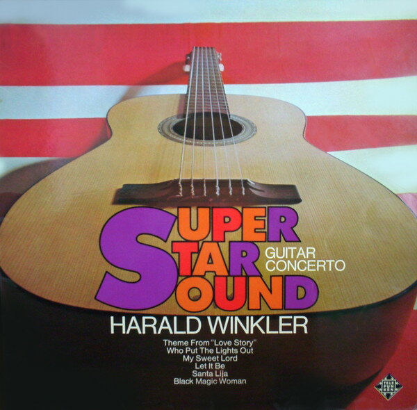 【中古】独LP Harald Winkler Guitar Concerto (Super-Star-Sound) SLE14608P Telefunken /00260