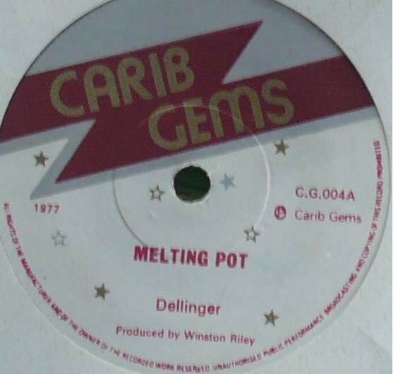 【中古】英7” Dellinger Melting Pot CG004 Carib Gems /00080