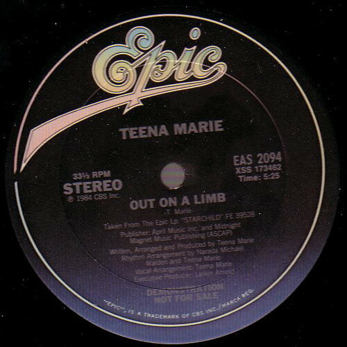 ・アーティスト Teena Marie ・タイトル Out On A Limb ・レーベル・型番 Epic EAS2094 ・フォーマット 12インチレコード ・コンディション(盤) 良い (VG+) ・コンディション(ジャケット) プレイ...