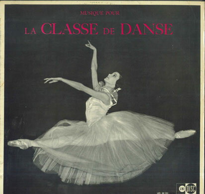 【中古】仏LP Various Michel De Faria: Musique Pour La Classe De Danse UD30151 UNIDISC /00260