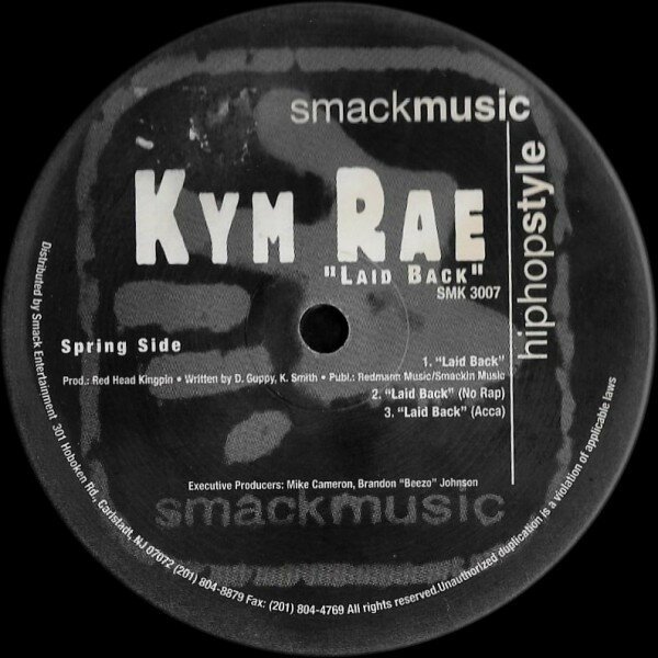 ����š���12�� Kym Rae Laid Back SMK3007 Smack Entertainment /00250