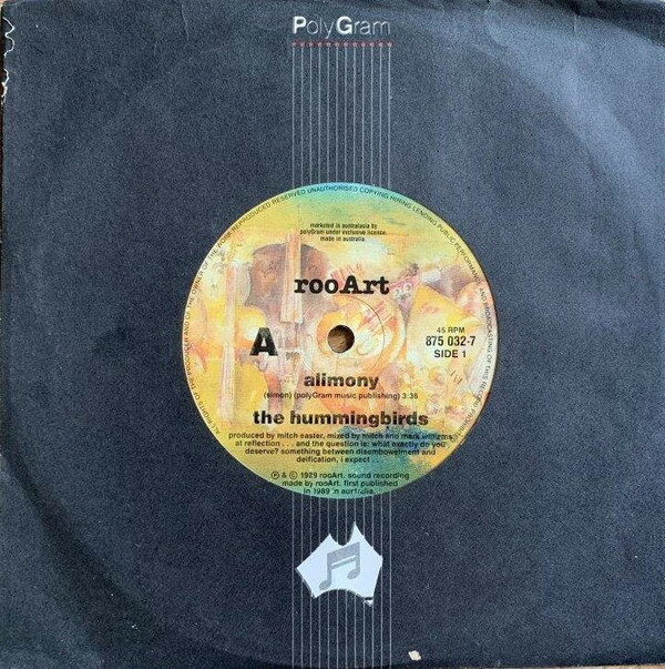 7” Hummingbirds Alimony 8750327 rooArt /00080