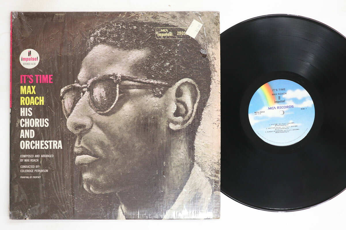 ・アーティスト Max Roach His Chorus & Orchestra ・タイトル It's Time ・レーベル・型番 IMPULSE! MCA29053 ・フォーマット LPレコード ・コンディション(盤) 良い (VG+) ・コンディション(ジャケット) 良い (VG+) ・コンディション(帯) オビなし ・特記事項 【シュリンク残し】 実際に発送される商品の画像です 【ご購入前に必ずご確認ください】 ・本店サイト(www.recordcity.jp)とは価格、送料が違います ・本店サイト、その他支店のオーダーとは同梱発送できません ・注文確定後に別の注文を頂いた場合、注文同士の同梱は致しかねます。 ・別倉庫から発送しているため、店頭受け渡しは対応しておりません ・一部商品は他の通販サイトでも販売しているため、ご注文のタイミングによっては商品のご用意ができない場合がございます。 ・土日祝日はお休みです 金曜・祝前日9時以降のご連絡またはご入金は、返答または発送が週明け・祝日明けに順次対応となります。 ・ご購入後のキャンセル不可 ご購入後のキャンセルはいかなる理由においてもお受けできません。ご了承の上、ご購入くださいませ。 ・日本郵便(ゆうパック/ゆうメール)によるお届けになります。 ・中古品であることをご理解ください 当ストアでは中古商品を主に販売しております。中古品であることをご理解の上ご購入ください。また、一部商品はRecordCityオンラインストアで試聴可能です。 ・返品について お客様のご都合による返品は一切承っておりません。 表記の内容と実際の商品に相違がある場合、また針飛び等で返品・返金をご希望される場合は、商品の到着後1週間以内にご連絡ください。商品の返送をこちらで確認後、キャンセル・返金を行います。 コンディションVG以下の商品は返品できません。プレイに影響のない表面のこすれ傷、プレス起因のノイズ盤は返品の対象外です。 【コンディション表記】 ・ほぼ新品(M-)(Like New) 完全な新品。未使用。当店ではほぼ使用しません ・非常に良い(EX)(Excellent) 中古盤として美品な状態。わずかな経年を感じるものの傷みを感じさせない、当店基準で最高の状態 ・良い(VG+)(Very Good Plus) 丁寧に扱われた中古品で、軽い使用感がみられる。 ・可(VG)(Acceptable) 使い込まれた中古品で、「良い」よりもさらに使用感がみられる。 ・悪い(VG-)(Bad) 状態が悪いアイテム。使用の保障はなく、再生不可、針飛び、目立つノイズがあるかもしれない。状態によるクレーム不可。返品不可。 ・非常に悪い(G)(Very Bad) 「悪い」よりさらに状態が悪いアイテム。使用の保障はなく、再生不可、針飛び、目立つノイズがあるかもしれない。状態によるクレーム不可。返品不可。 ・ジャンク(Fair)(Junk/Fair) 割れている、反っている、水ダメージがある、カビ、ジャケットが分離している、ひどい書き込み、ひどい擦れなど最低の状態。使用の保障はなく、再生不可、針飛び、目立つノイズがあるかもしれない。状態によるクレーム不可。返品不可。 ・ジャンク(Poor)(Junk/Poor) 割れている、反っている、水ダメージがある、カビ、ジャケットが分離している、ひどい書き込み、ひどい擦れなど最低の状態。使用の保障はなく、再生不可、針飛び、目立つノイズがあるかもしれない。状態によるクレーム不可。返品不可。