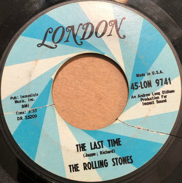 【中古】米7” Rolling Stones The Last Time 45LON9741 London Records /00080
