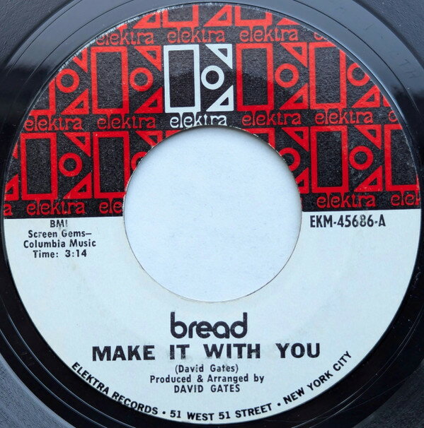 【中古】米7” Bread Make It With You EKM45686 Elektra /00080