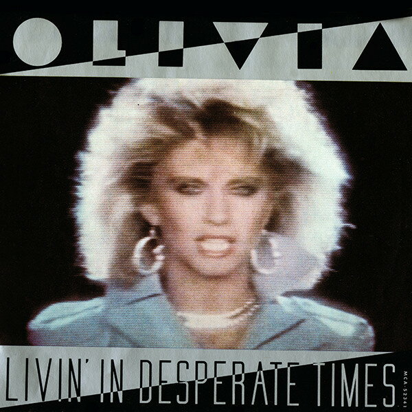 Artist Name: N - 【中古】米7” Olivia Newton-John Livin In Desperate Times MCA52341 MCA Records /00080