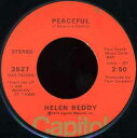 【中古】米7” Helen Reddy Peaceful 3527 Capitol Records /00080