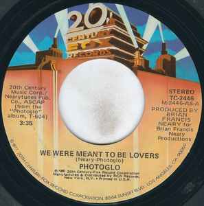 【中古】米7” Jim Photoglo We Were Meant To Be Lovers TC2446 20th Century Fox Rec /00080