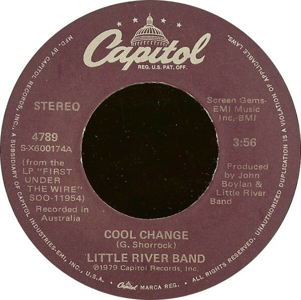 【中古】米7” Little River Band Cool Change 4789 Capitol Records /00080