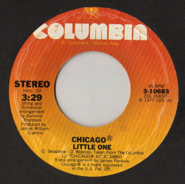 艺人名: Q - 【中古】米7” Chicago (2) Little One 310683 Columbia /00080