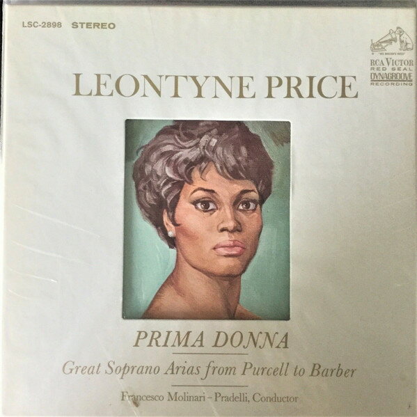 【中古】米LP Leontyne Price Prima Donna-Great Soprano Arias From Purcell To Bar LSC28...