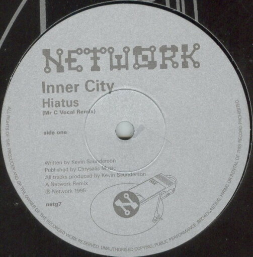 【中古】英12” Inner City Hiatus / Ahnonghay / Do Ya NETG7 Network Records /00250 【中古】英12” Inner City Hiatus / Ahnonghay / Do Ya NETG7 Network Records /00250