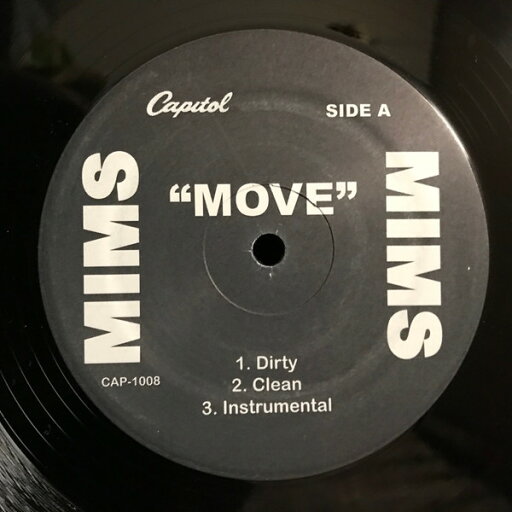 【中古】米12” Mims Move / Bread And Butta CAP1008 Capitol Records /00250 【中古】米12” Mims Move / Bread And Butta CAP1008 Capitol Records /00250