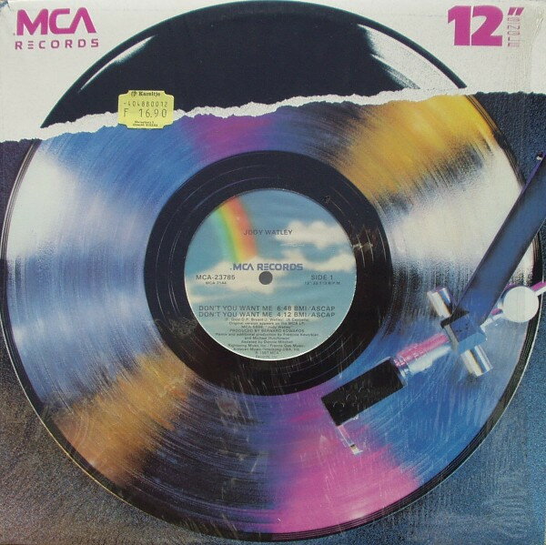 【中古】米12” Jody Watley Dont You Want Me MCA23785 MCA Records /00250