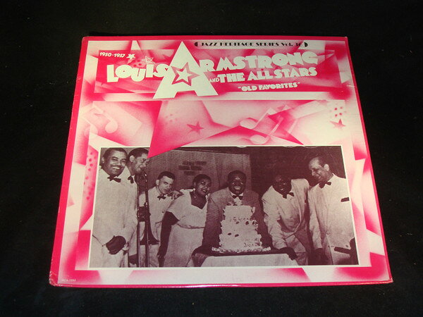 【中古】米LP Louis Armstrong &amp; His All-Star Old Favorites (1950-1957) MCA1335 MCA Records /00260