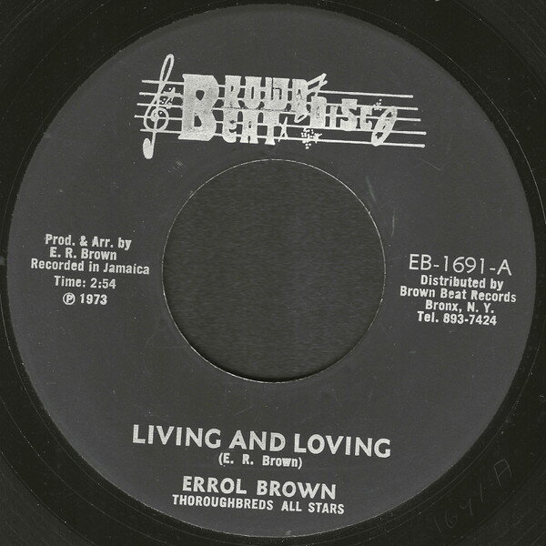 쥳ɥƥ ŷԾŹ㤨֡š7 Errol Brown , Thoroughbreds Al Living And Loving / The Living Rhythm EB1691 Brownbeat Disc /00080פβǤʤ1,848ߤˤʤޤ