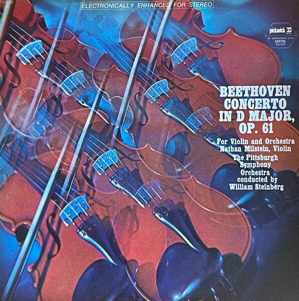 【中古】米LP Nathan Milstein, Pittsburgh Sy Beethoven Concerto In D Major For Violin And Orches ..