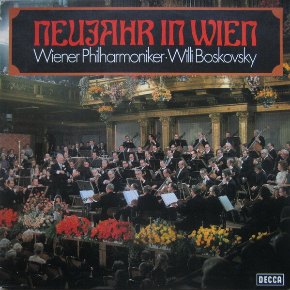 【中古】独LP Wiener Philharmoniker Willi Bo Neujahr In Wien SAD22132 DECCA /00260