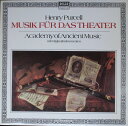 【中古】独LP Henry Purcell / The Academy Of Musik Fur Das Theater 642250AS LOiseau-Ly...