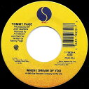 【中古】米7” Tommy Page When I Dream Of You 719839 Sire /00080