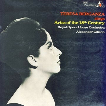 【中古】英LP Teresa Berganza Sings Arias Of The 18th Century SDD193 Ace Of Diamonds /00260