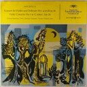 【中古】独10” Max Bruch - Wolfgang Schneider Konzert Fur Violine End Orchester Nr. 1 ...