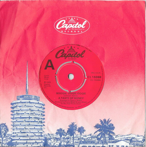 【中古】英7” A Taste Of Honey Boogie Oogie Oogie CL15988 Capitol Records /00080