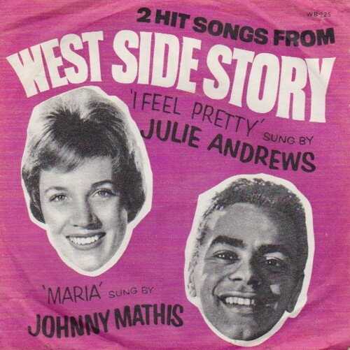 ����š۱�7�� Julie Andrews / Johnny Mathis 2 Hit Songs From West Side Story WB725 Sum...