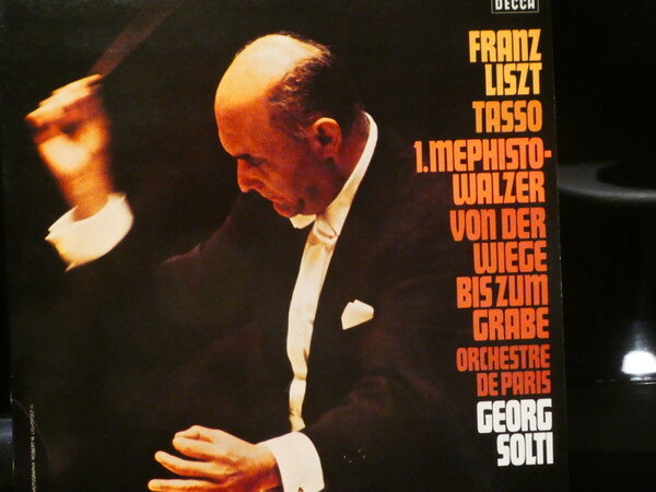 【中古】独LP Franz Liszt, Orchestre De Pari Tasso / 1. Mephisto-Walzer / Von Der Wiege Bis Zum 641963 Decca /00260