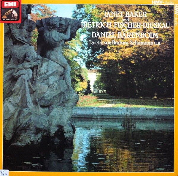 【中古】独LP Janet Baker Und Dietrich Fisch Duette Von Brahms, Schumann u.a. 1C0391020411 His Masters Voice /00260