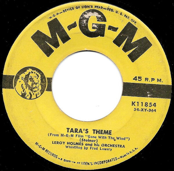 【中古】米7” Leroy Holmes & His Orchestra Taras Theme K11854 MGM Records /00080
